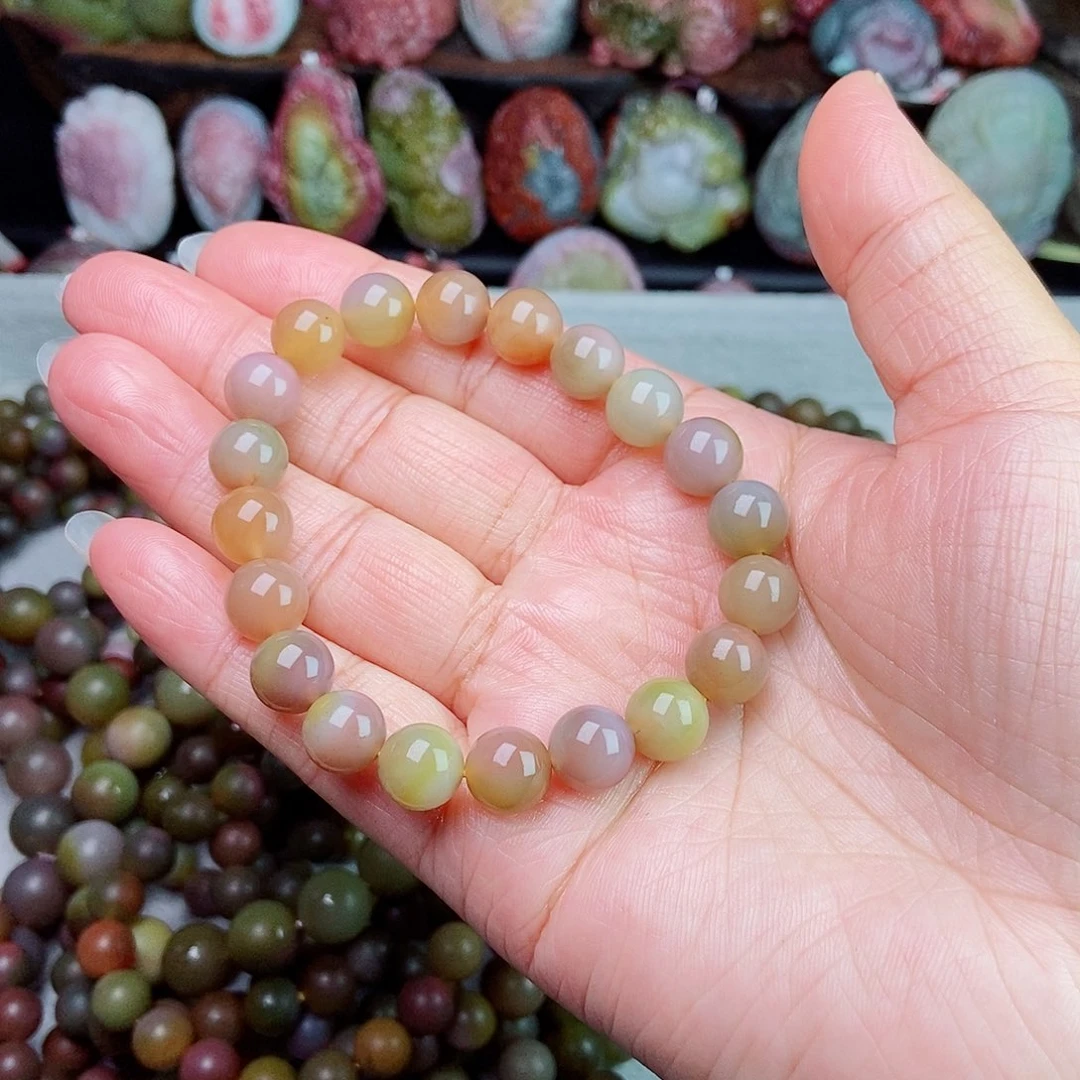 未镶嵌石英质玉（盐源）珠宝半成品