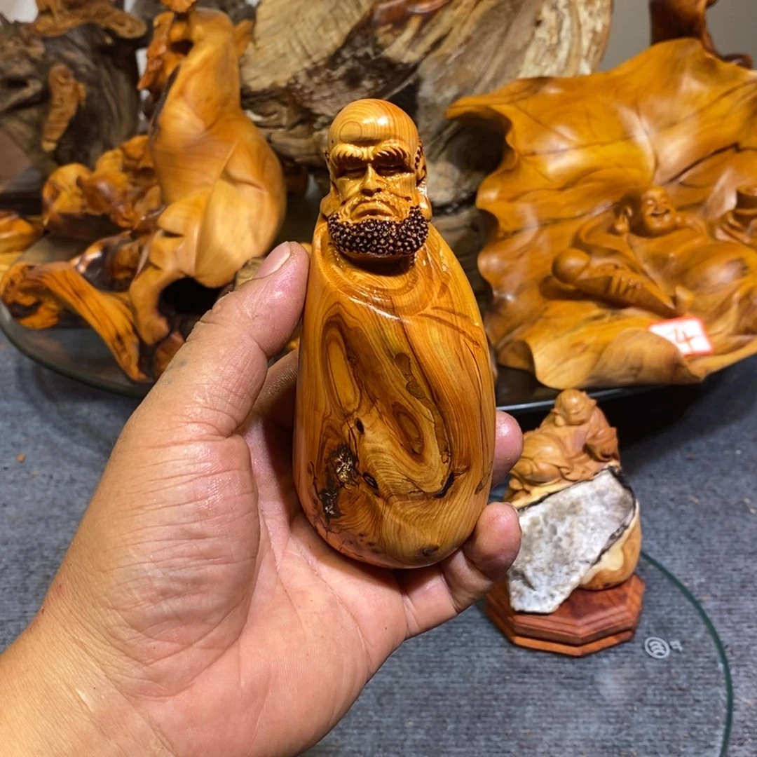 柏木（崖柏）木雕工艺品摆件