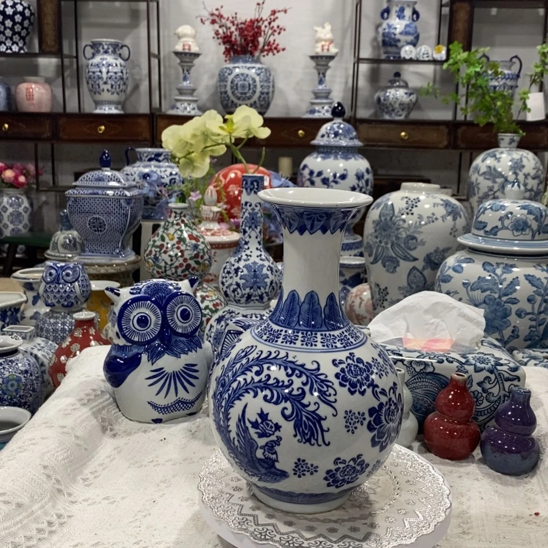 【闪购商品】摆件天球瓶摆件……高度24