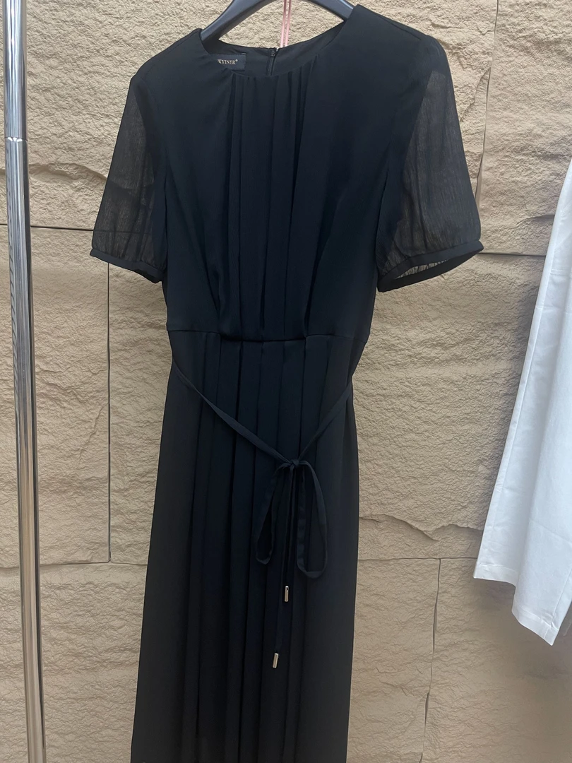 25s新款气质黑色连衣裙（24L0716）【209】