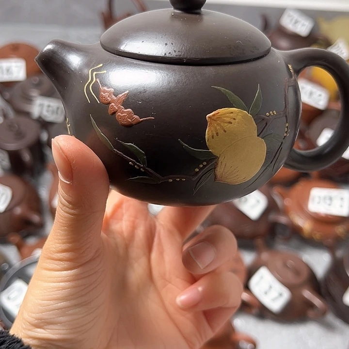 紫砂茶壶紫砂微瑕