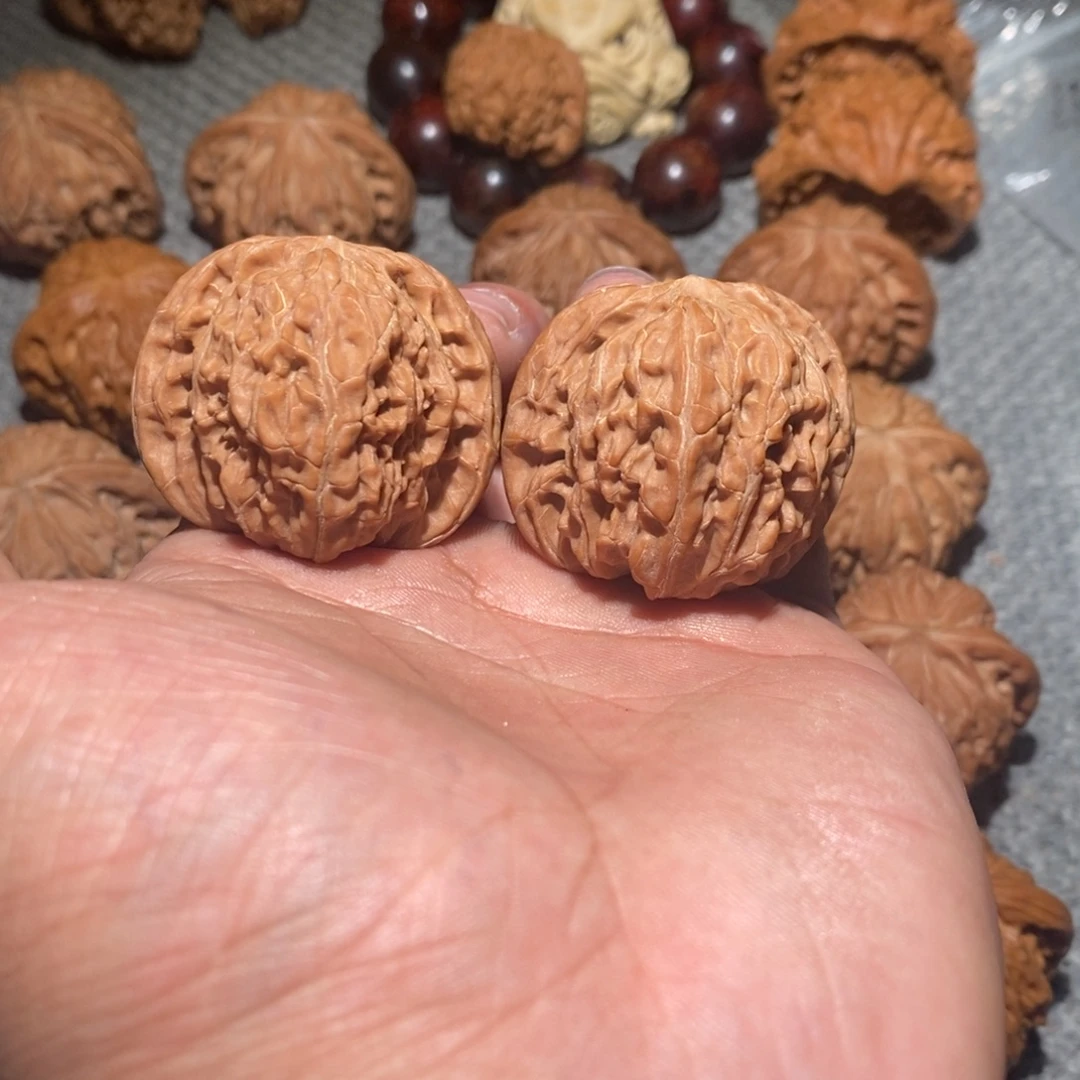 把件文玩核桃40磨盘