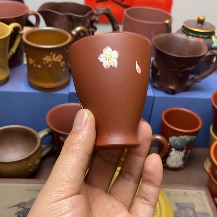 紫砂茶杯紫砂主人杯
