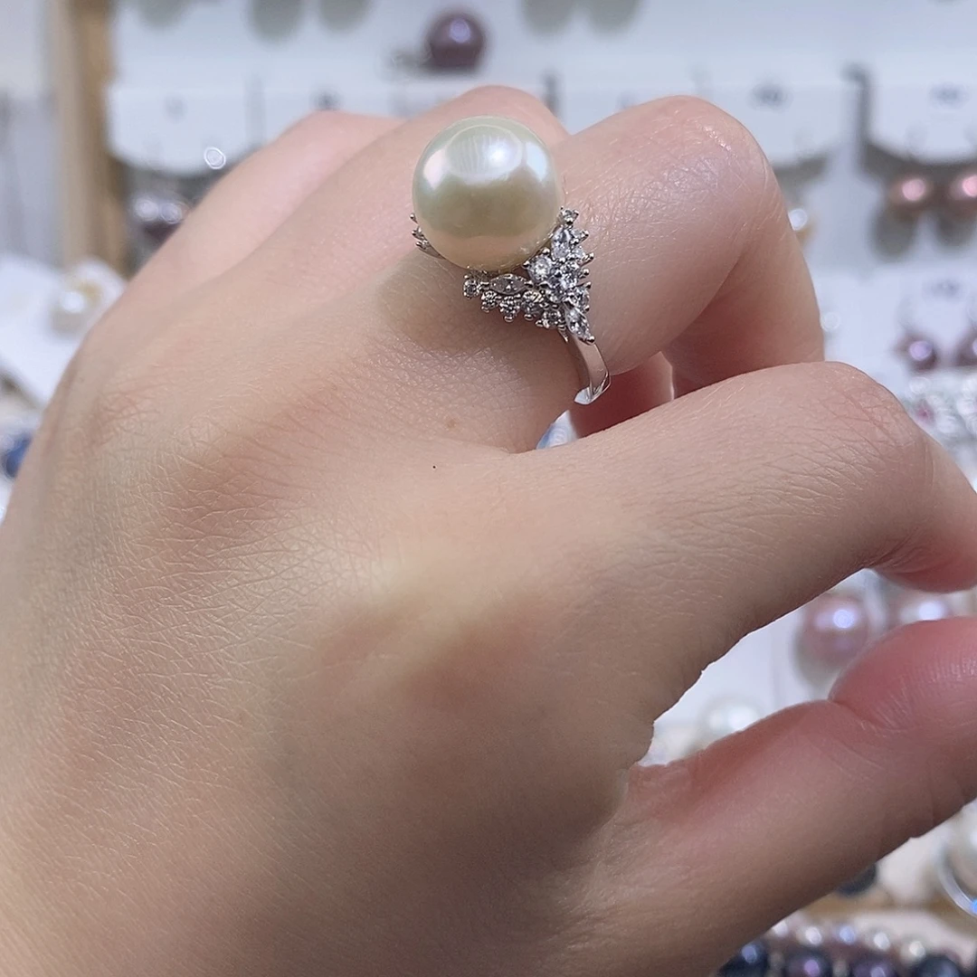 戒指未镶嵌淡水珍珠w11.2