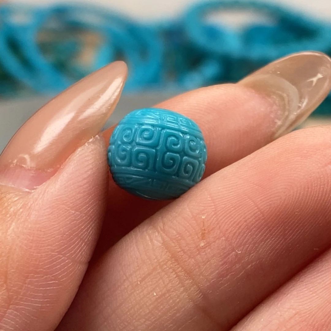 未镶嵌绿松石挂件