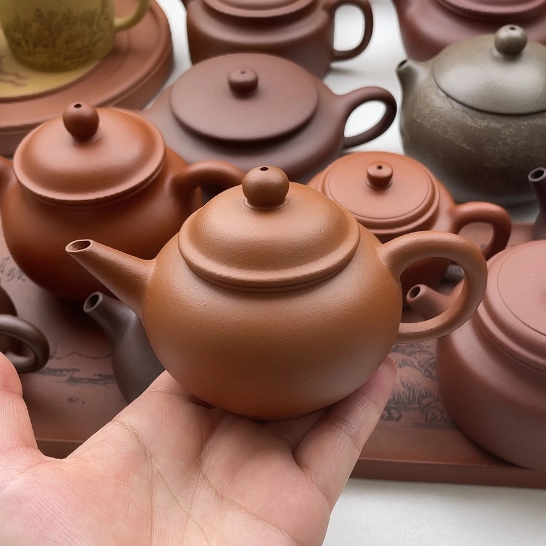 茶壶紫砂宜兴紫砂微瑕微瑕