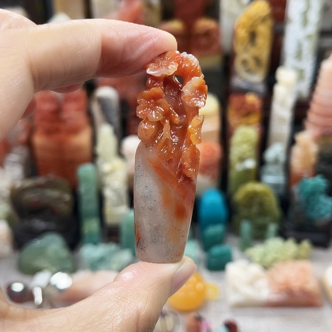 印石昌化石5881包邮包刻