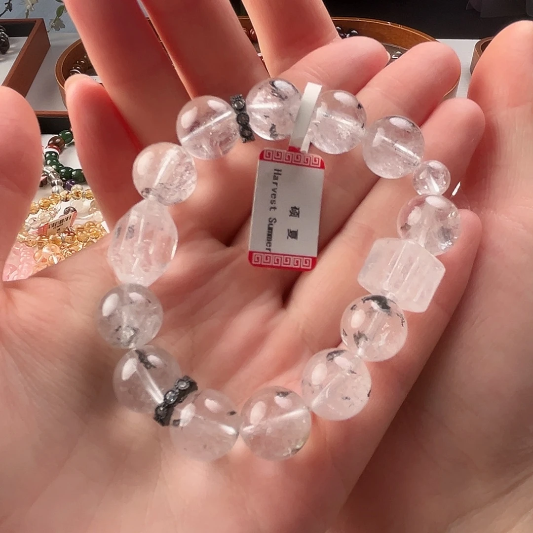 水晶未镶嵌手链闪灵