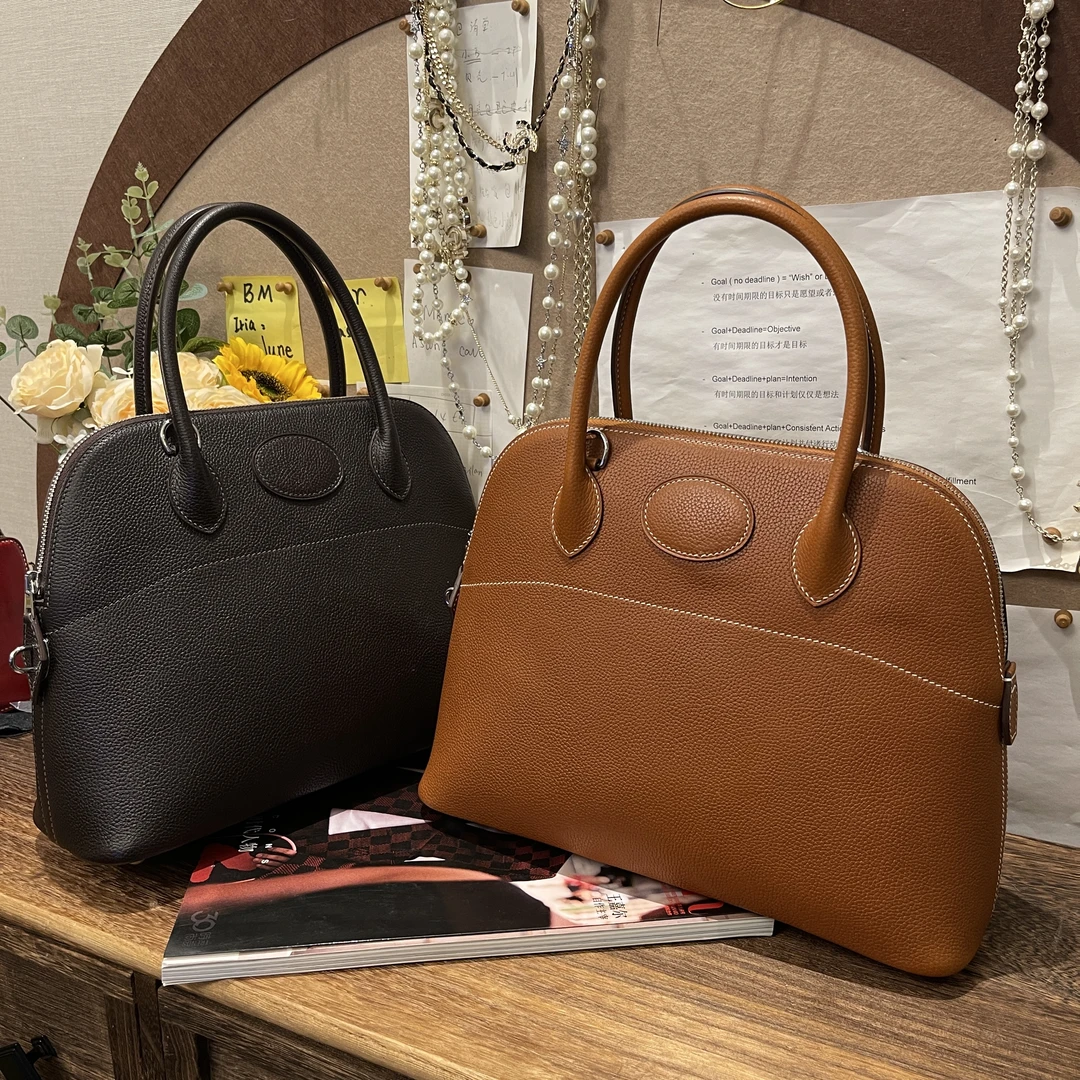 马家保龄球贝壳包手提式经典百搭款女包