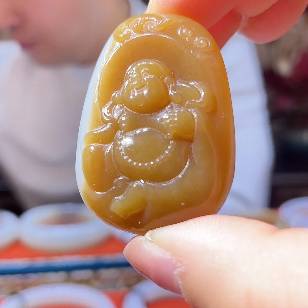 和田玉（糖玉）未镶嵌颈饰