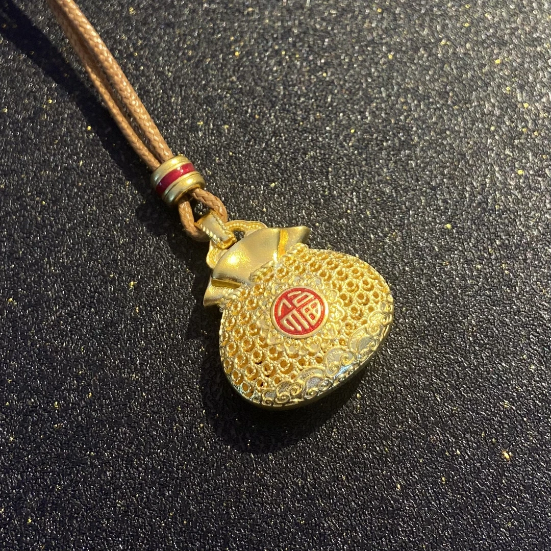 水贝国韵黄金珠宝【足金999福袋吊坠】