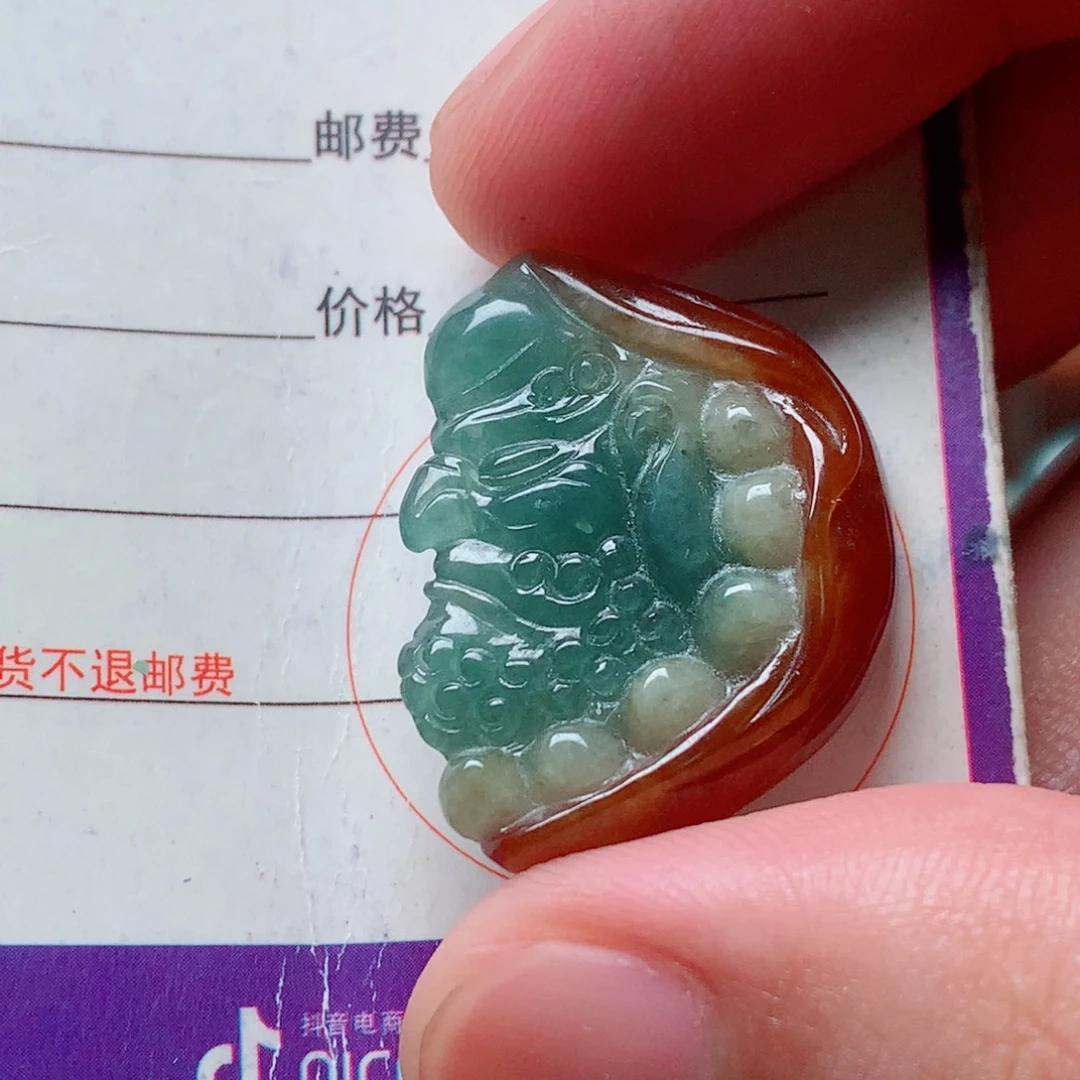 颈饰未镶嵌翡翠达摩祖师