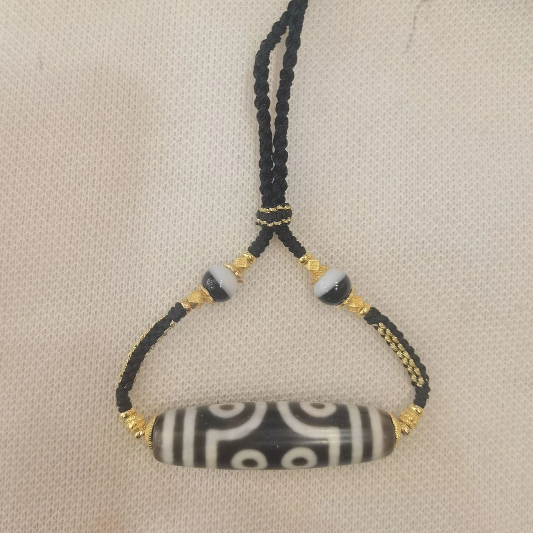 壹加思默-七眼药师玛瑙锁骨链多样性发一