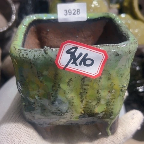 粗陶花盆手工花盆