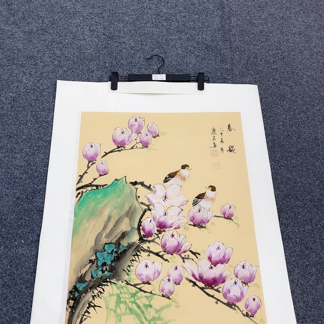 国画作品小姐姐放漏…
