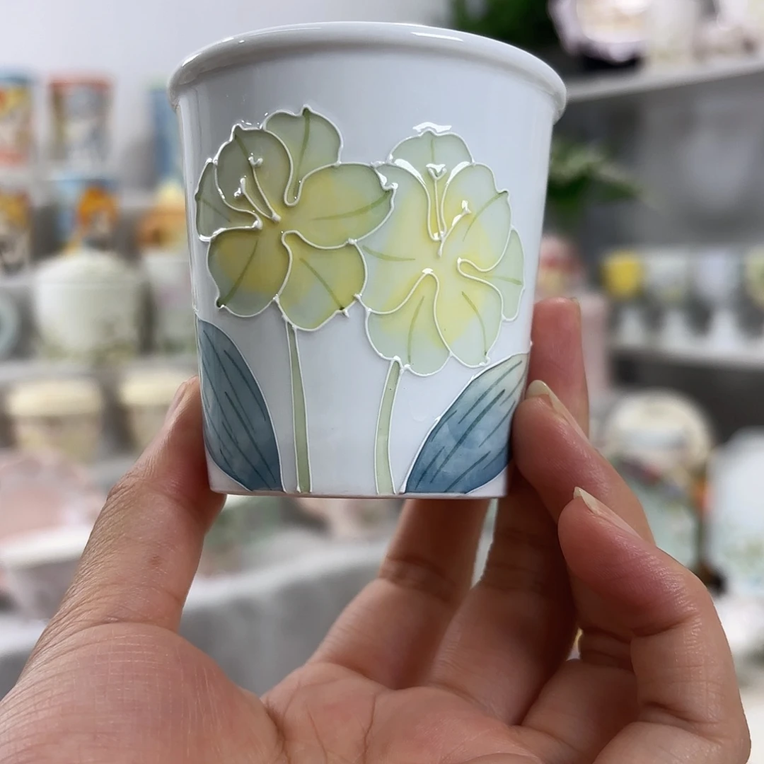 手绘高温釉下彩陶瓷
