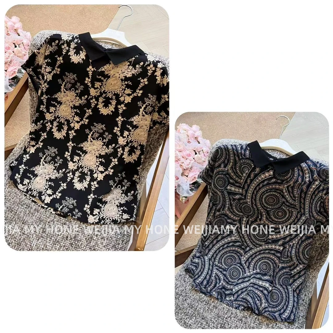 【WJ】夏款 丽 53111 两色上衣T恤（2-6）