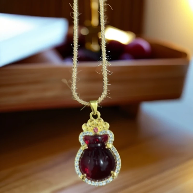 [时尚百搭轻奢设计]福钱包吊坠CT37