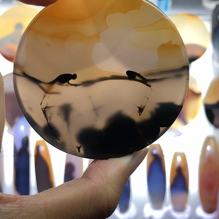 查罗石未镶嵌珠宝半成品39霞