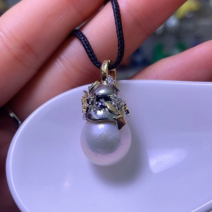 淡水珍珠合金颈饰33