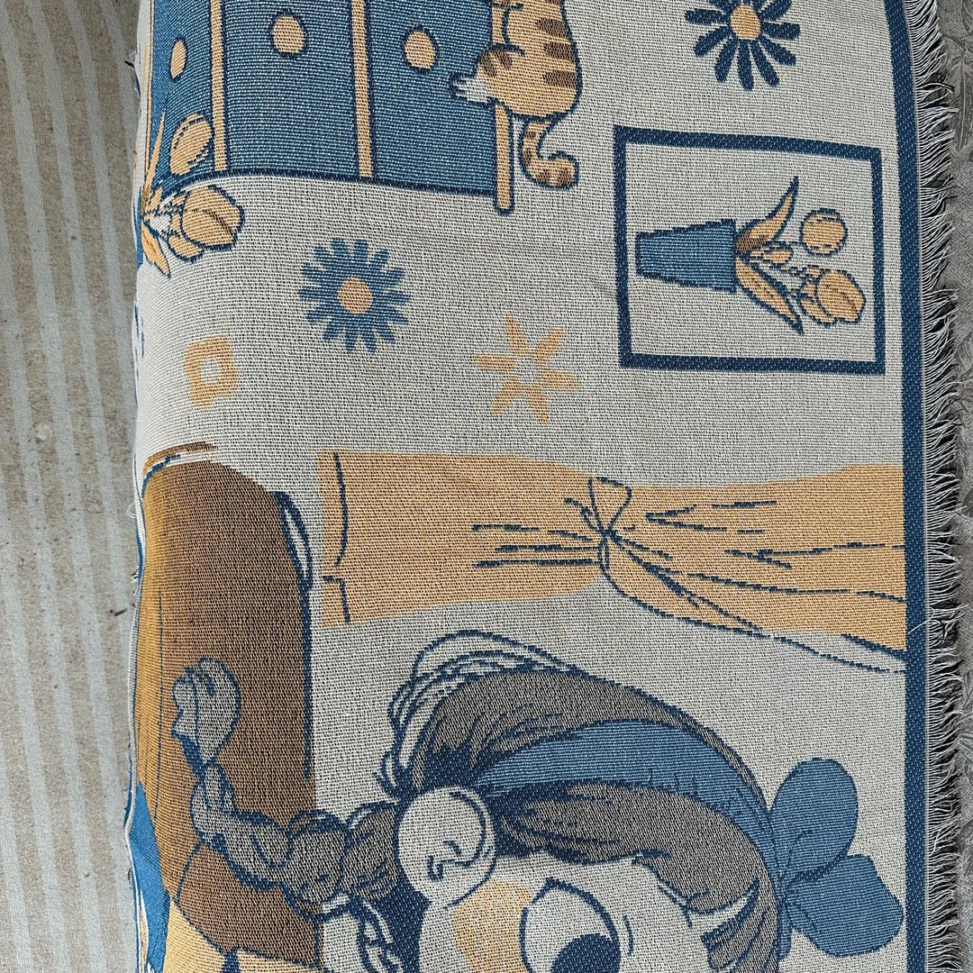 【单人】静雅90*90沙发巾防滑加密升级款沙发巾