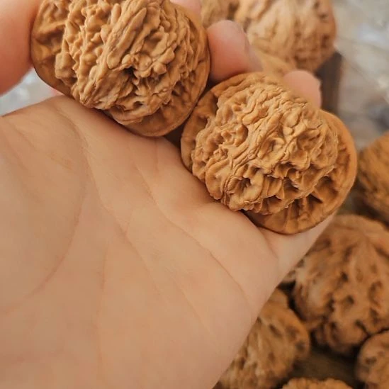 文玩核桃吊坠44.5狮虎