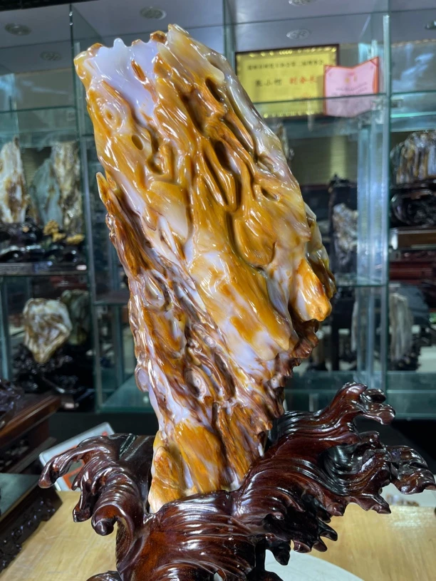 缅甸天然树化玉精品
