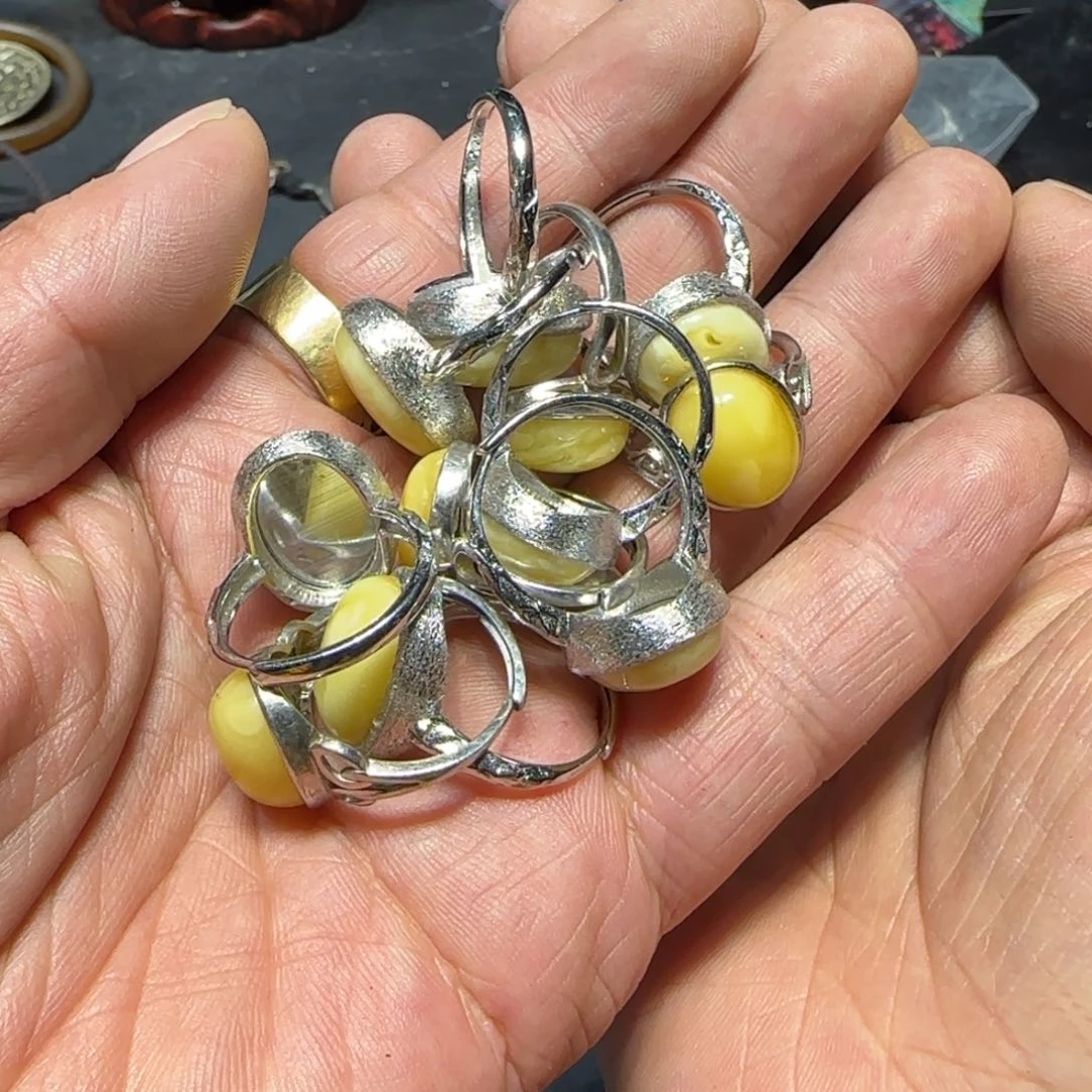 未镶嵌颈饰蜜蜡蜜蜡