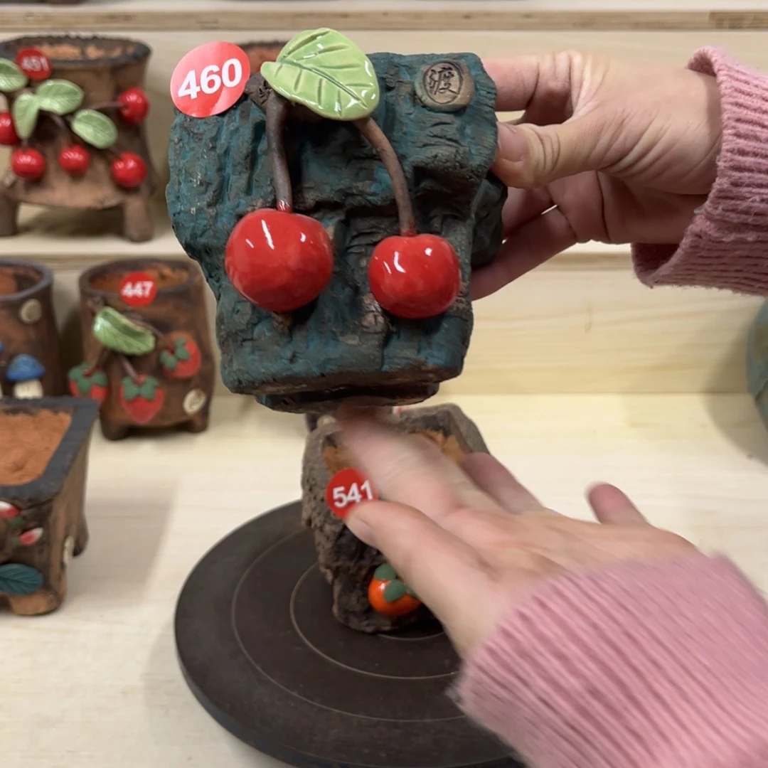 【闪购商品】紫砂花盆460号内口8×6外高10