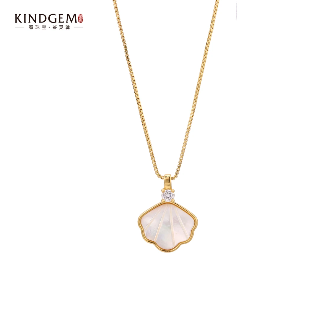 铜合金项链 CL38XMHC-23171（40cm）气质时尚百搭轻奢简约项链