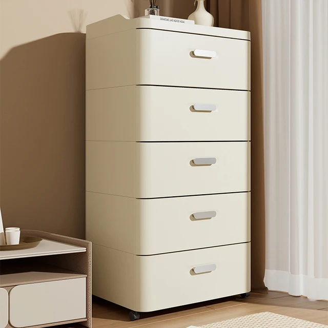 电视柜客厅2025新款小户型收纳柜储物柜客厅抽屉式多层置物柜塑料