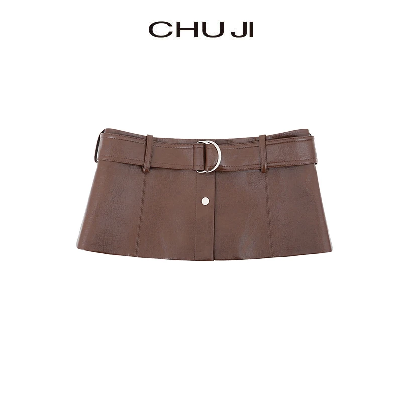 Chuji/出迹新款简约百搭腰封女士配饰腰带D2Z1867W