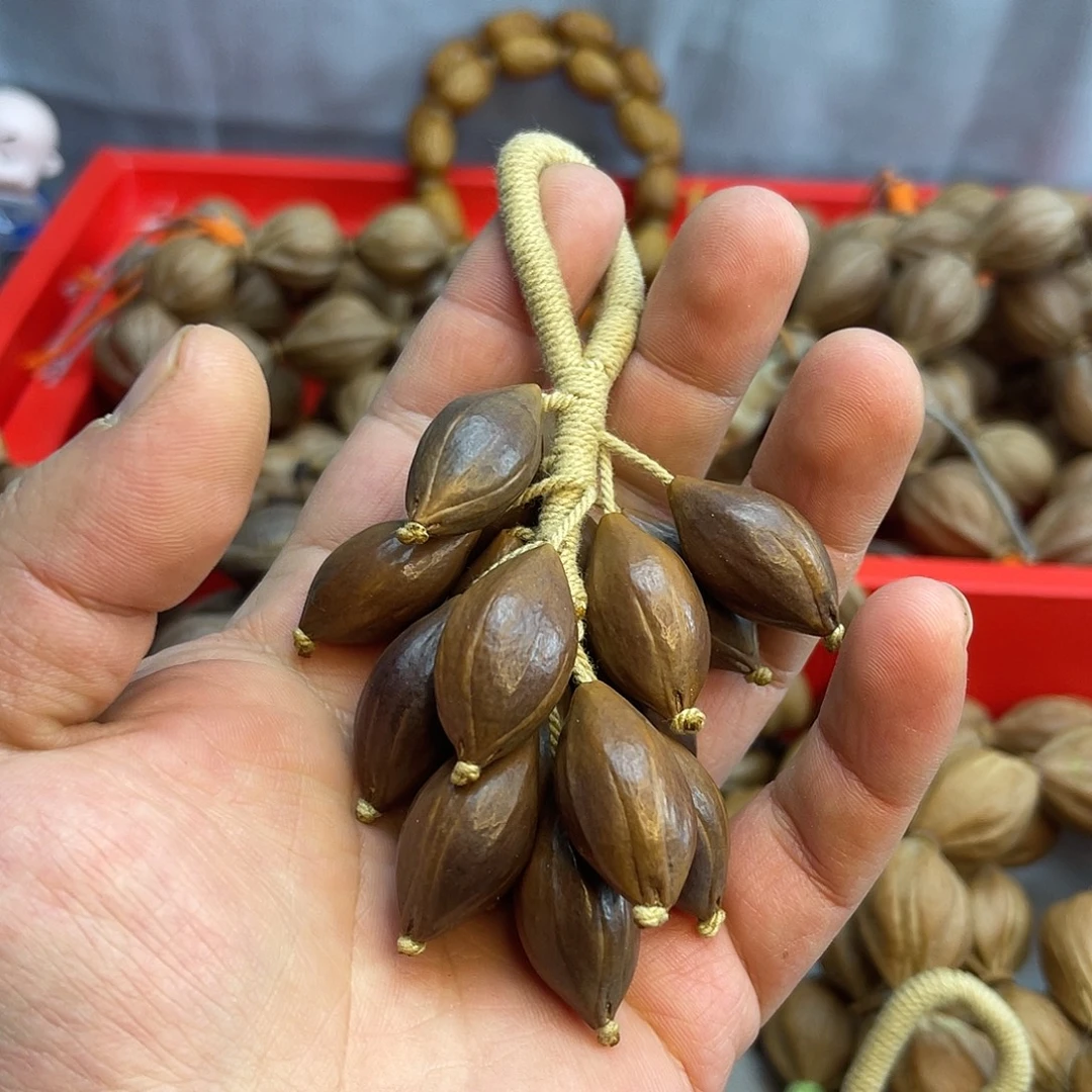 手串橄榄核紫葡萄挂