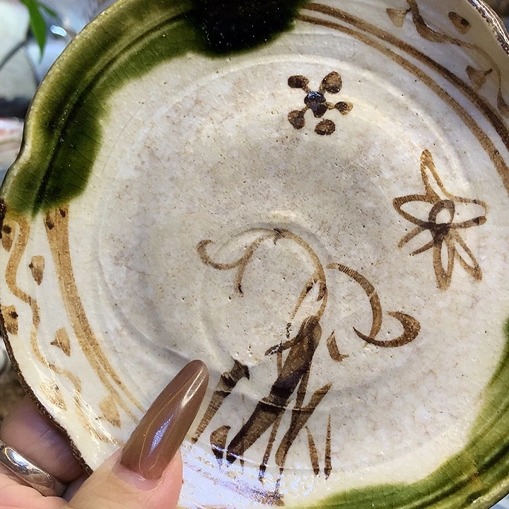 68包邮散瓷默认微瑕27有沁色