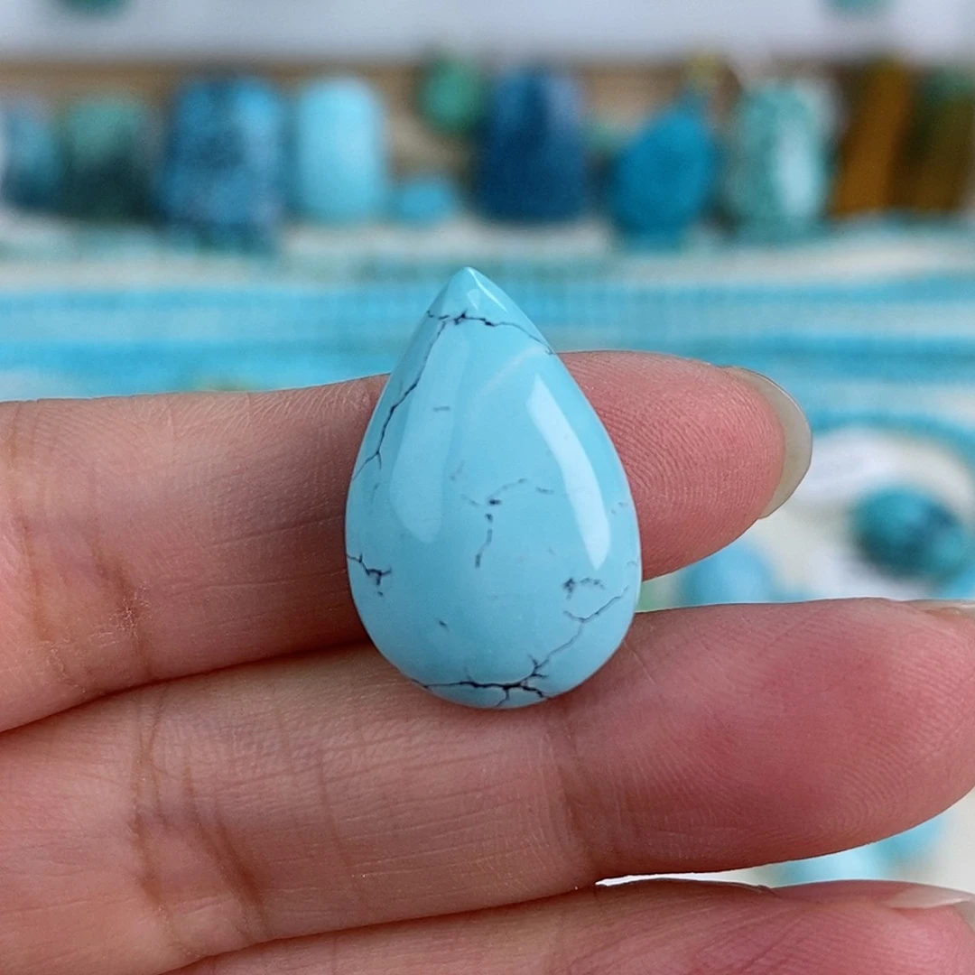 未镶嵌绿松石珠宝奇石