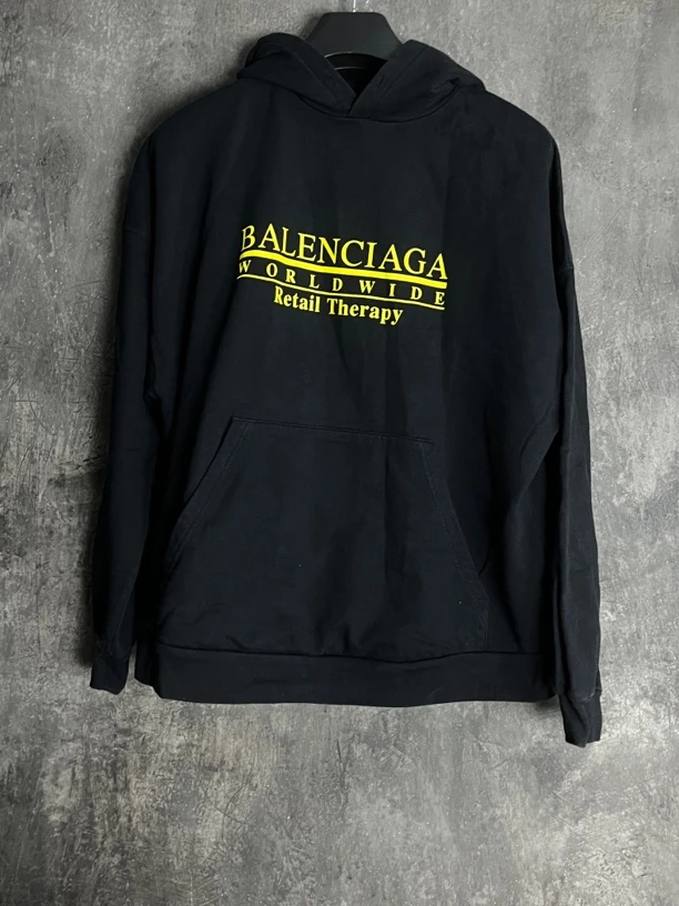 未使用 Balenciaga/巴黎世家 1码*1/字母logo卫衣/11201/JP