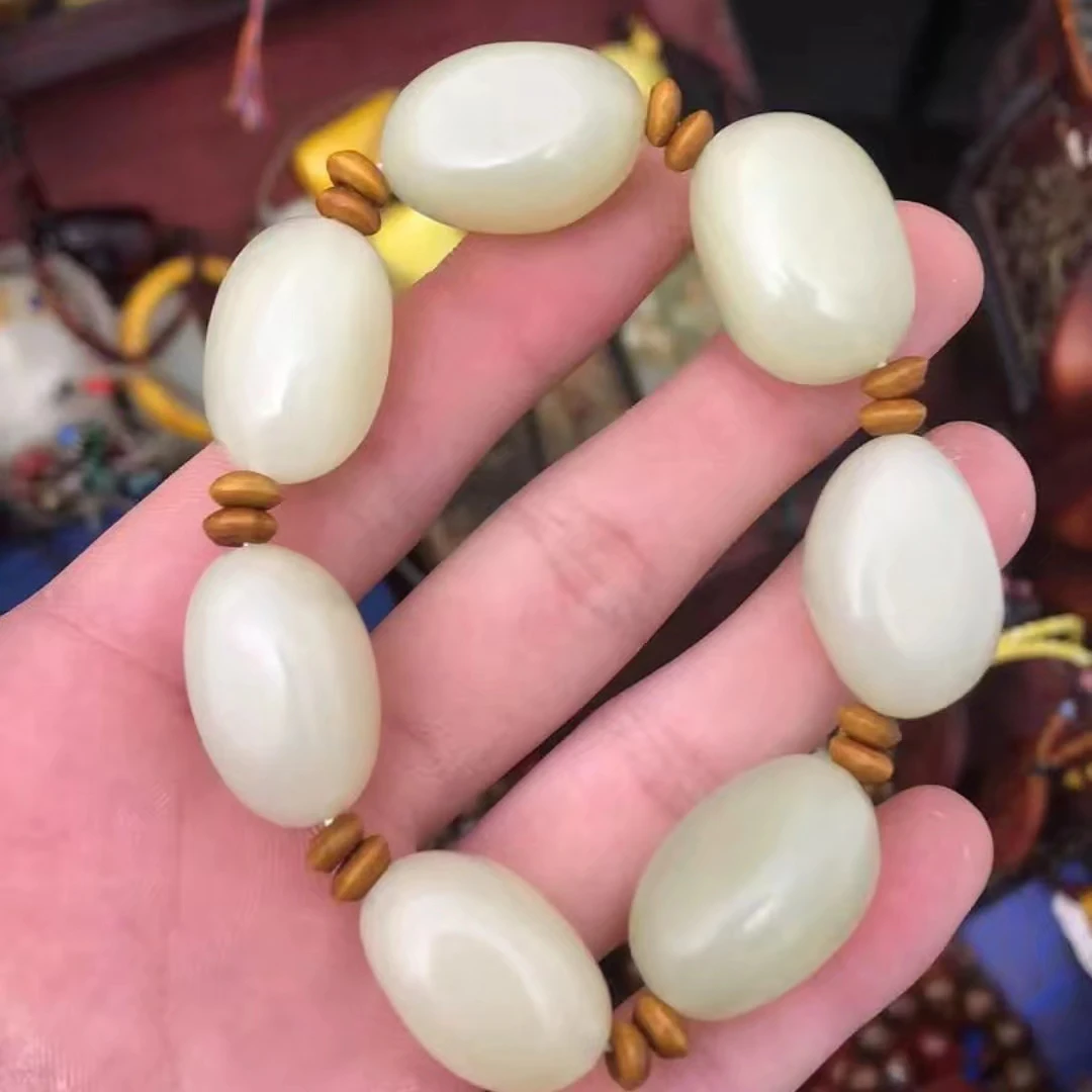 【闪购商品】玉 原皮手串