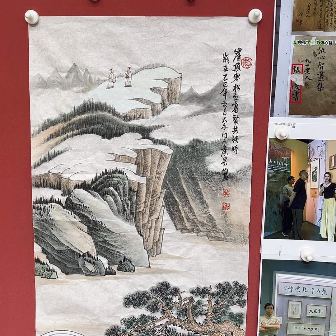 国画侯果山老师国画作品月
