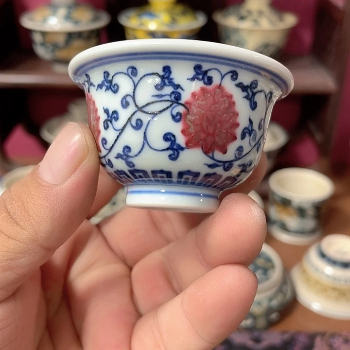 摆件景德镇陶瓷手工雕刻