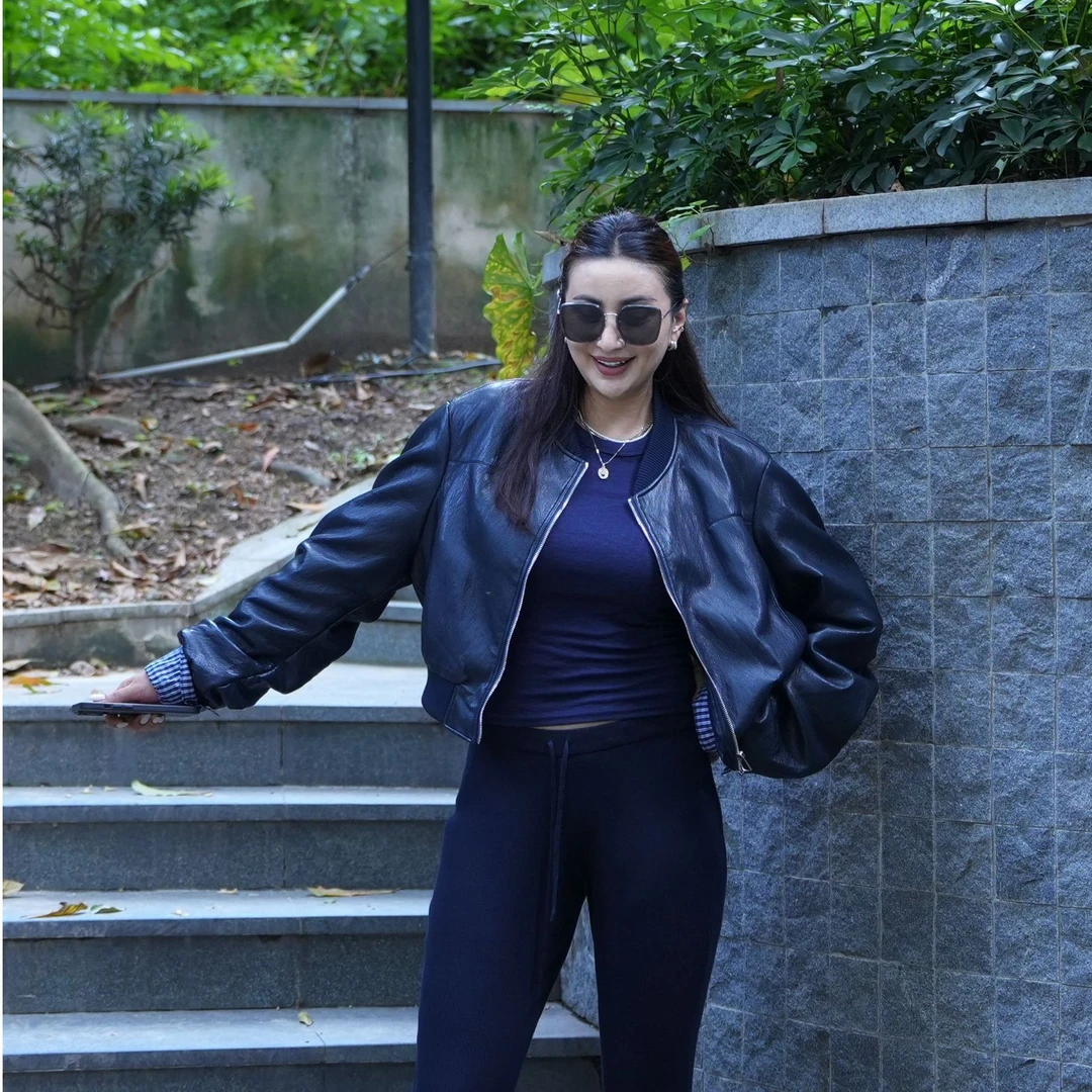 短款外套休闲显瘦百搭秋季女士气质时尚休闲短款外套036586236597