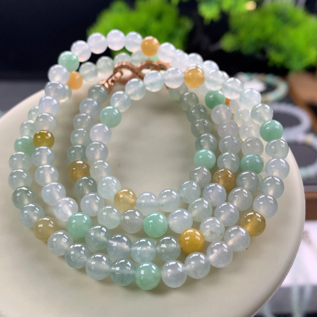 翡翠未镶嵌手链59号卡6