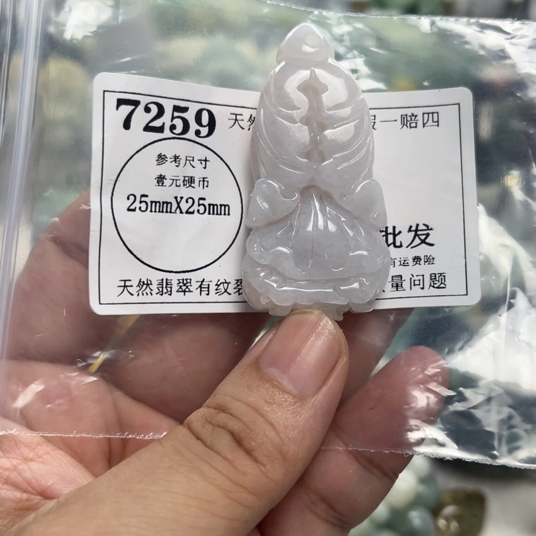 颈饰未镶嵌翡翠7259