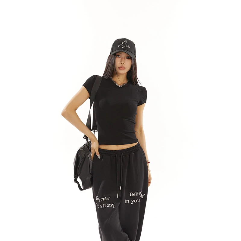 野生zero“日常百搭”3色基础短袖T恤 T19113E42