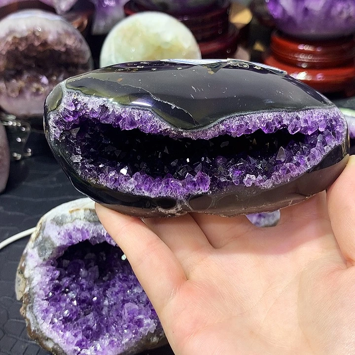 未镶嵌珠宝半成品紫晶