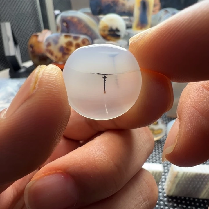 未镶嵌玛瑙/玉髓珠宝奇石