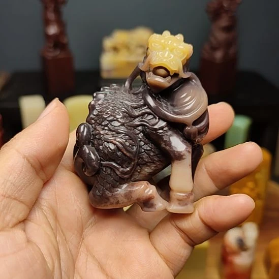 寿山石手把件手把件