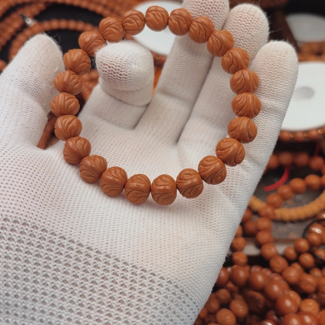 热***！桃核吊坠双龙脊小龙包