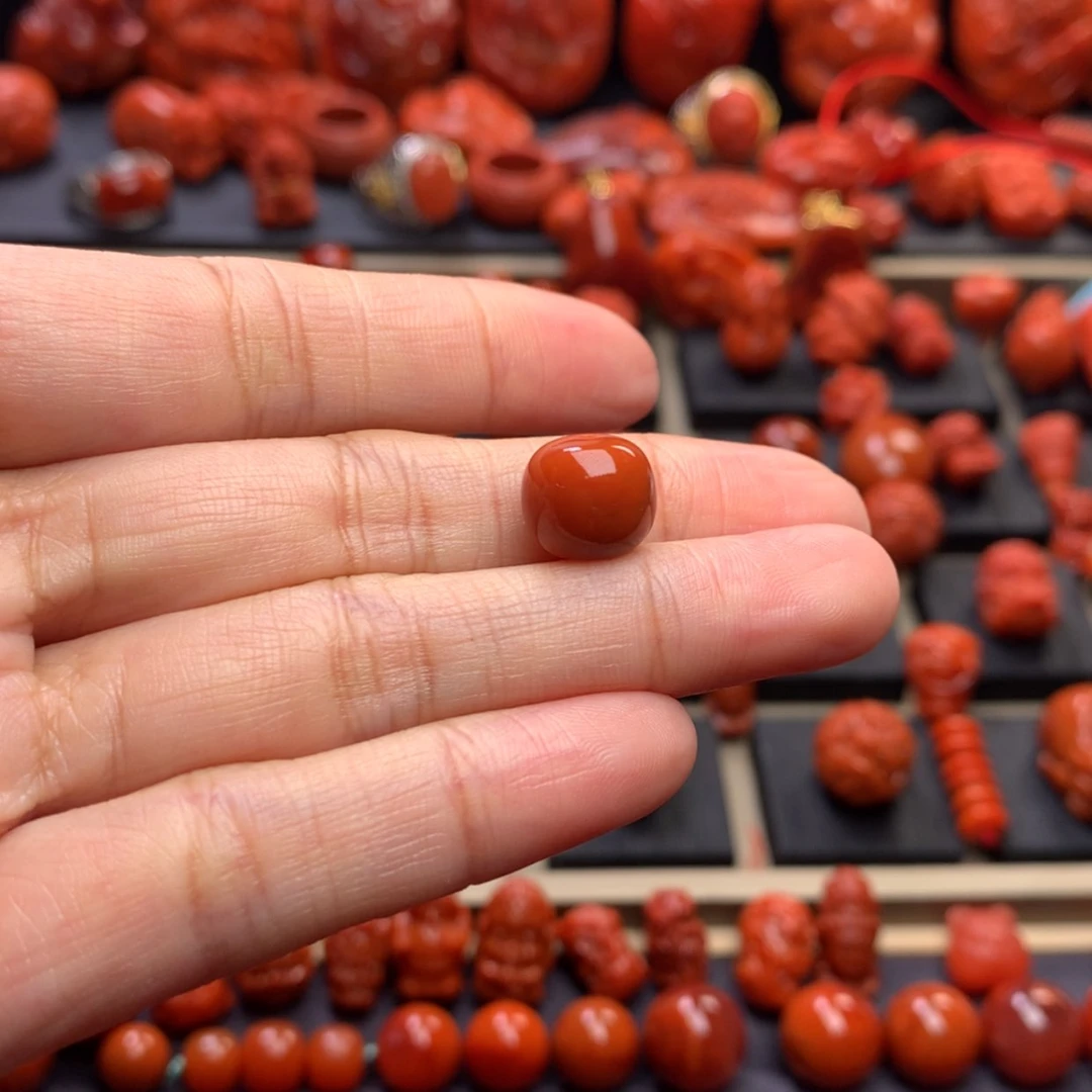 【闪购商品】南红玛瑙老型单珠10mm➕未镶嵌