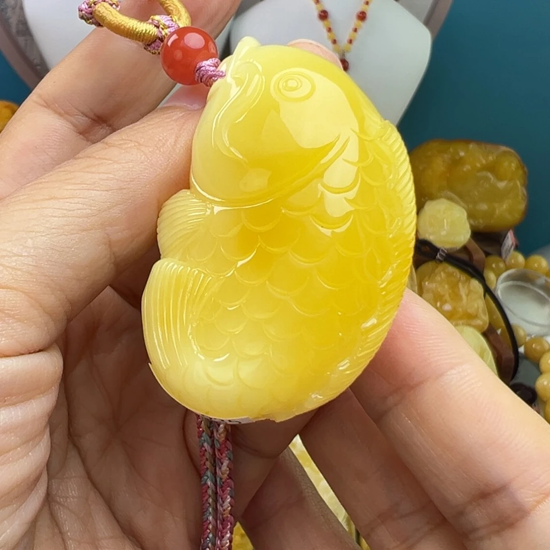 蜜蜡吊坠(赠链)未镶嵌