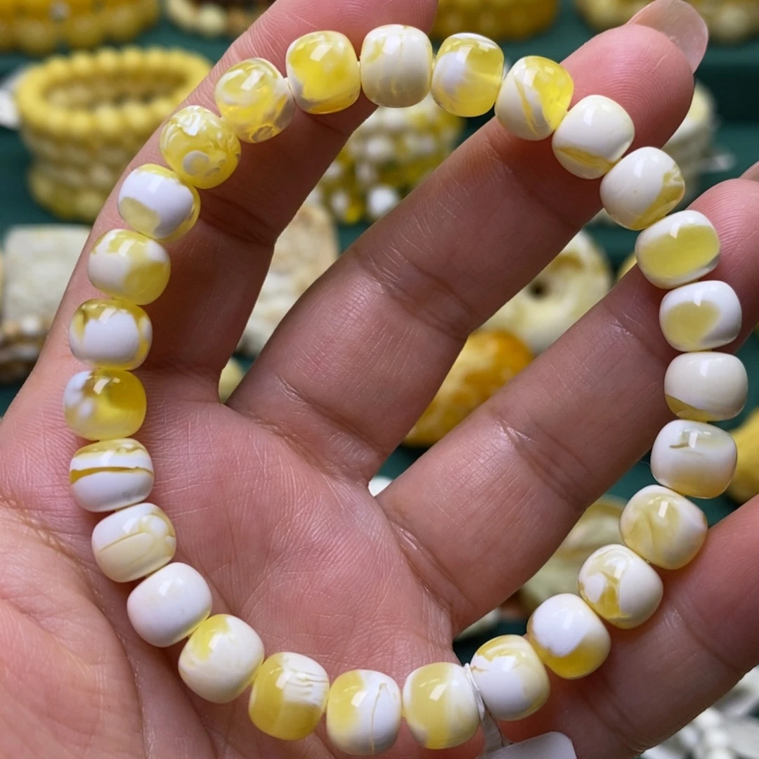 植物珀未镶嵌裸石8.5➕